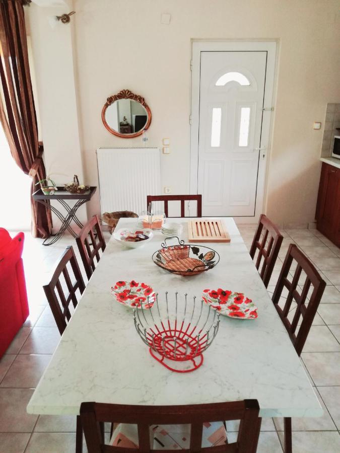 Villa Valia Seaside Ipsos Ngoại thất bức ảnh